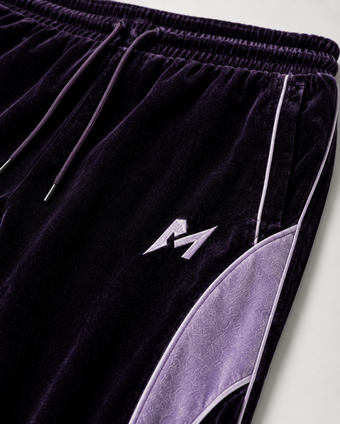 Agapé Velour Track Pant by Melato, product view 2