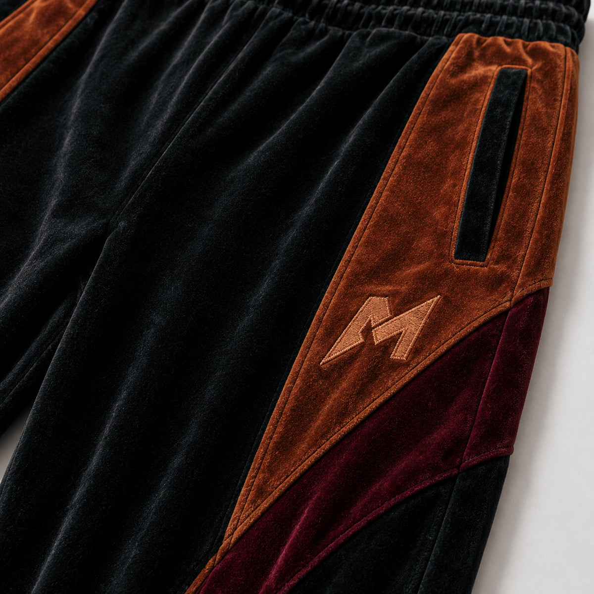 Clockout Velour Track Pant by Melato, product view 2