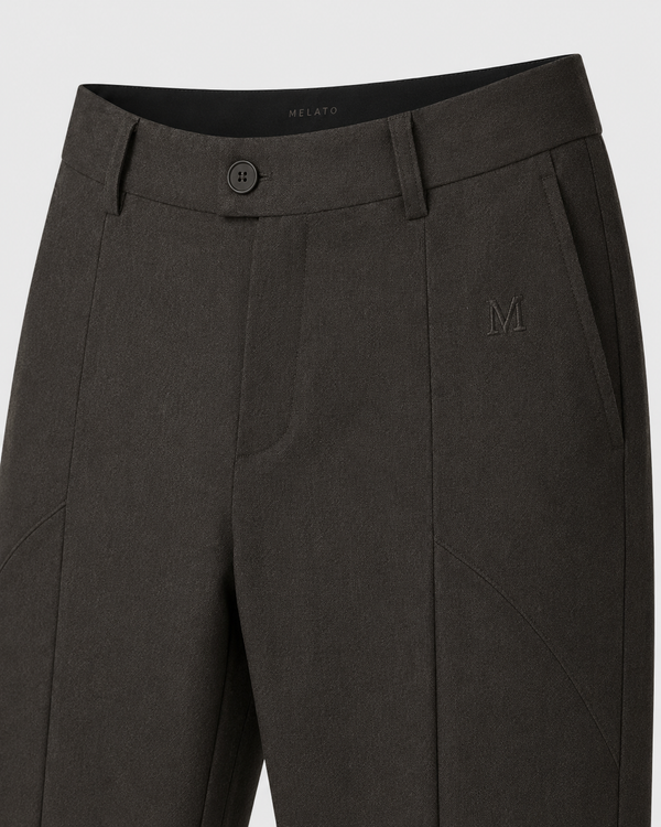 The "9 to Noir" Tailored Flare Pant