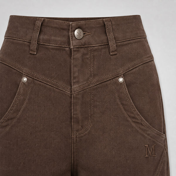 The "Dirt Rich Denim" Wide Flare Jean