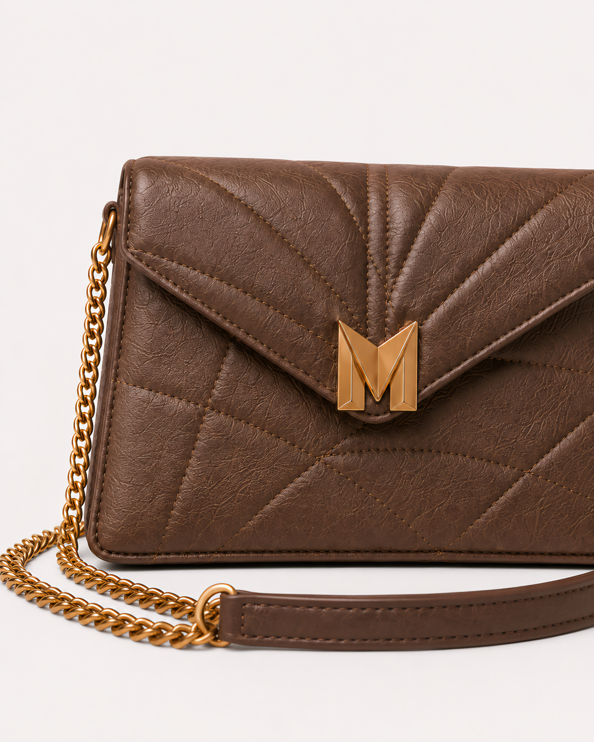 Chain Letter Shoulder Bag