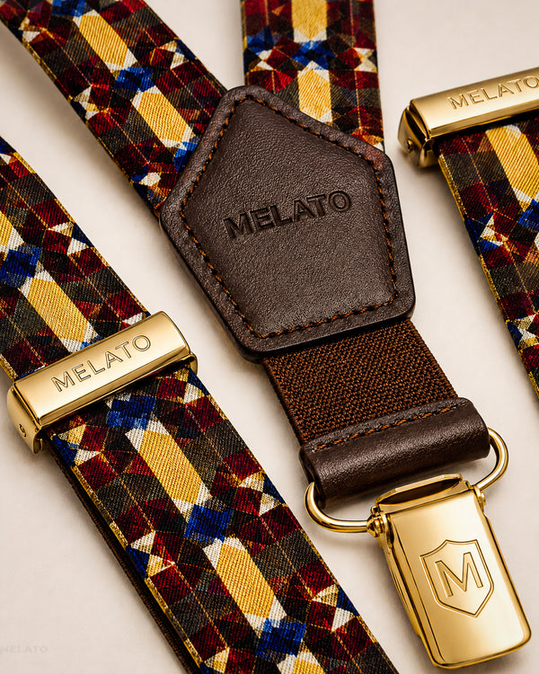 The "Salopette de Salo" Magma Suspenders