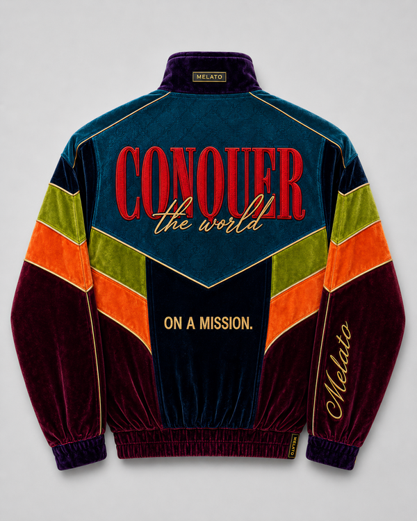 Conquista Velour Track Jacket