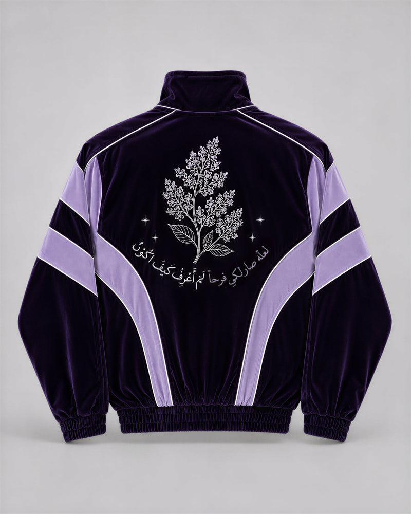 Agapé Velour Track Jacket, product image 1