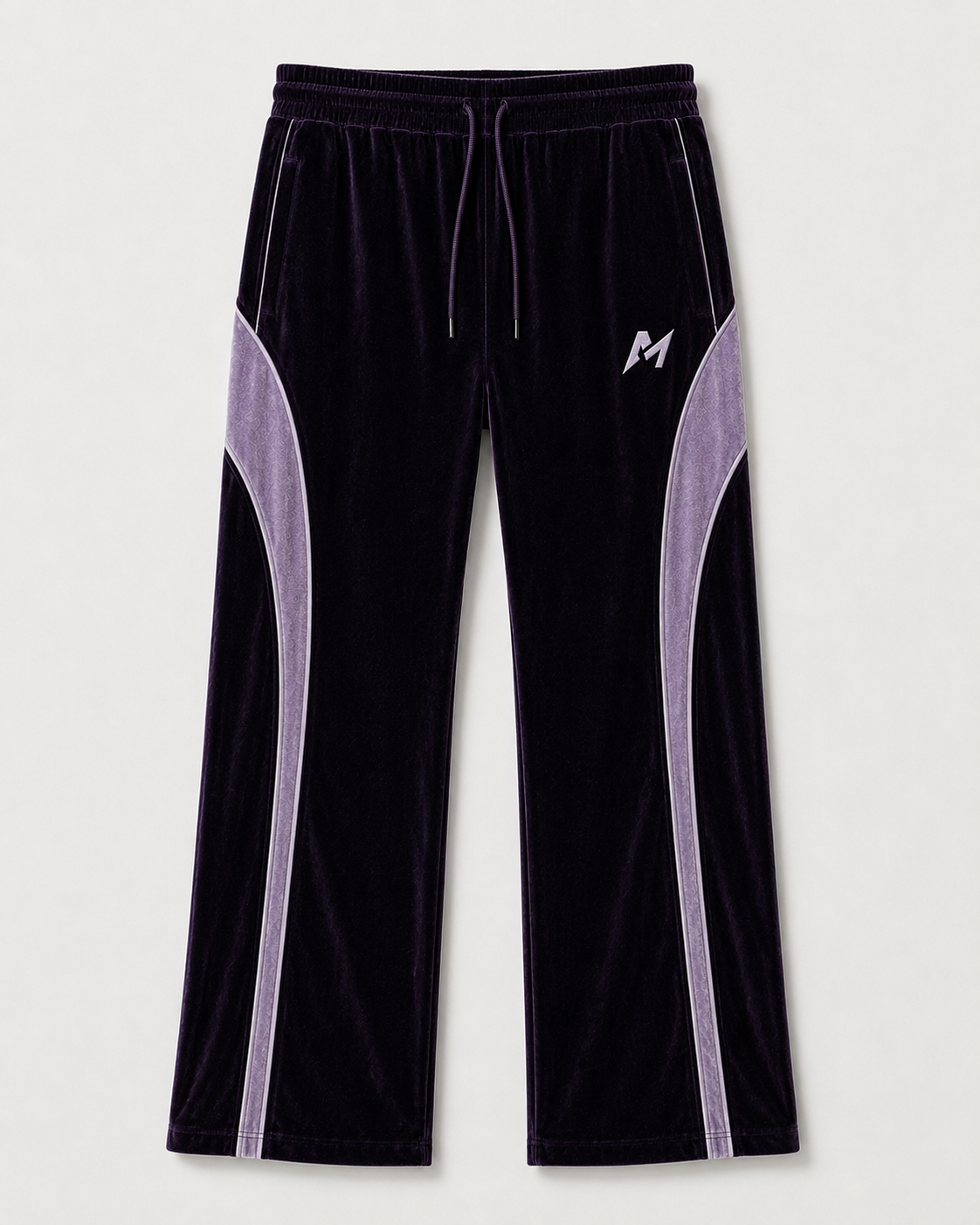 Agapé Velour Track Pant by Melato, product view 1