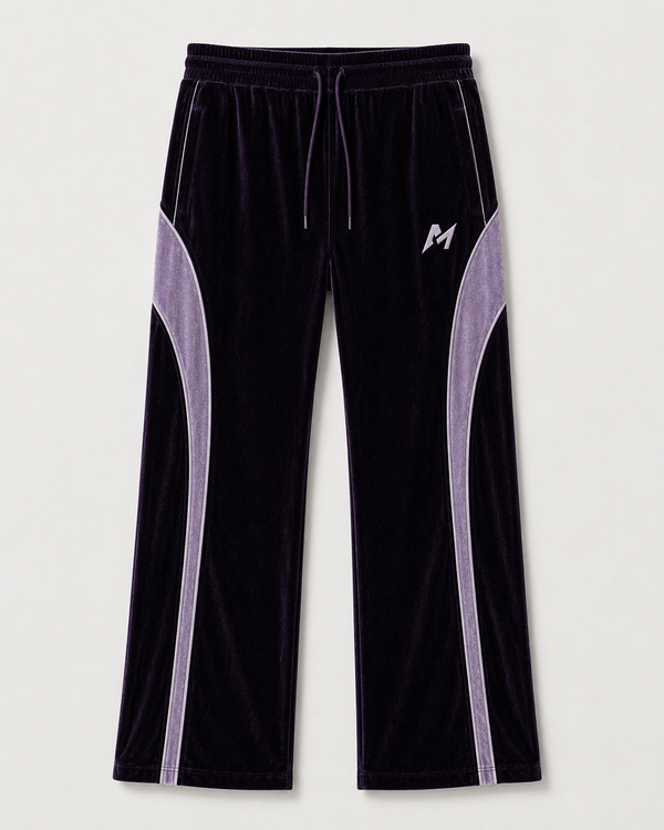 Agapé Velour Track Pant by Melato, product view 1