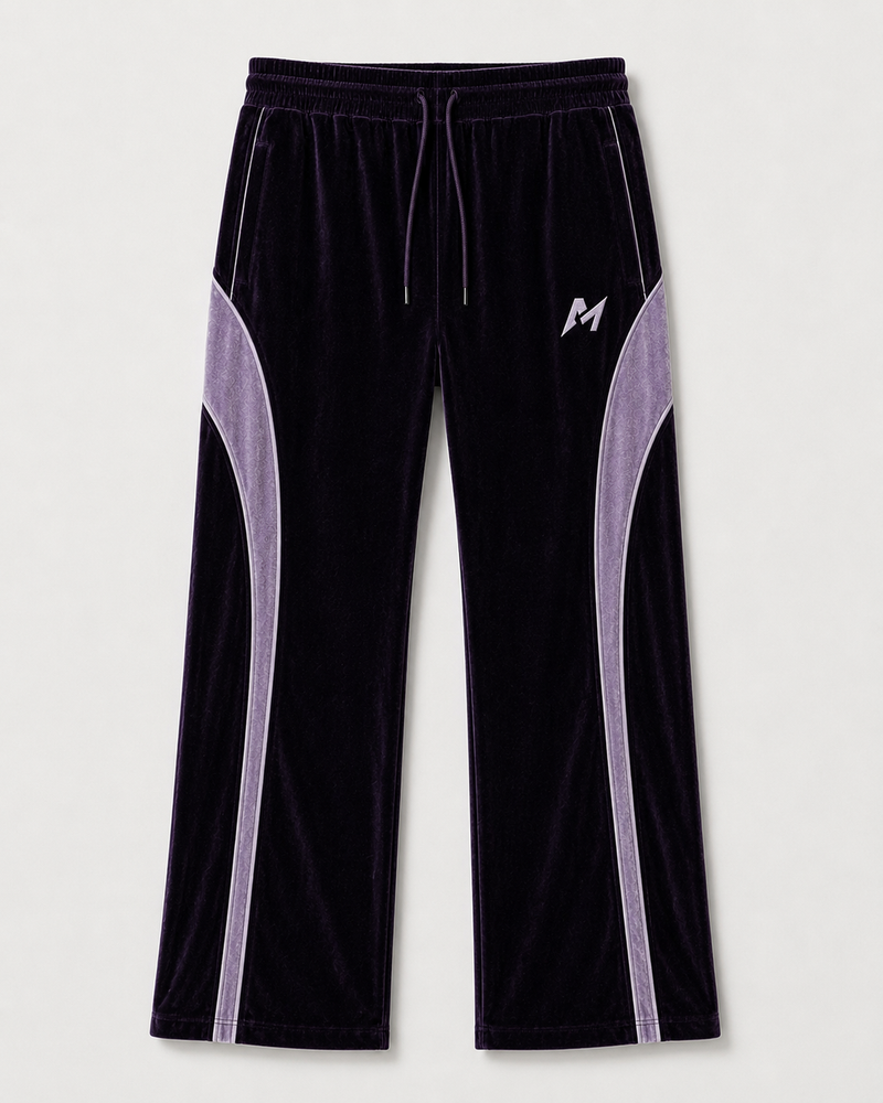 Agapé Velour Track Pant
