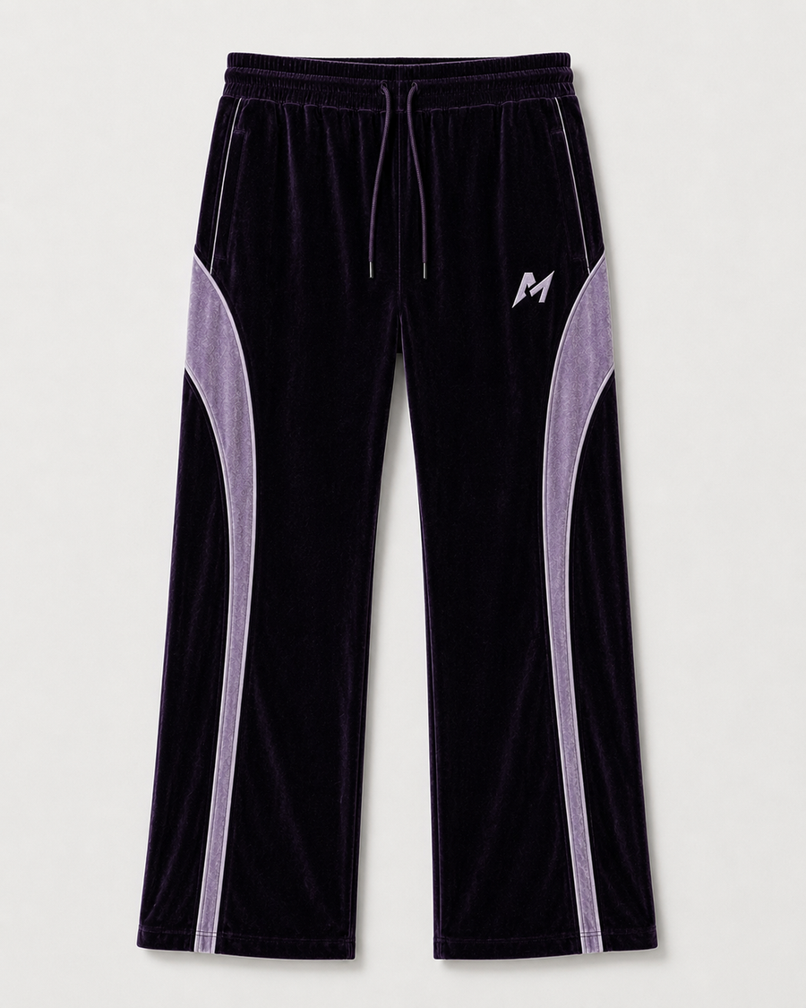 Agapé Velour Track Pant by Melato, product view 1