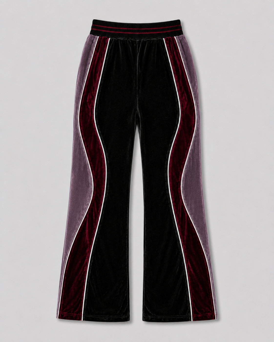 Crush Theory Velour Track Pant by Melato, product view 3
