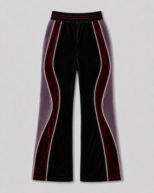 Crush Theory Velour Track Pant by Melato, product view 3