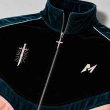 Hargneux Velour Track Jacket by Melato, product view 4