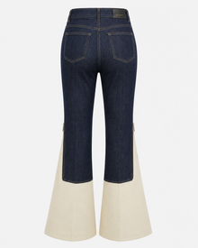 Melato Nuit Blanche Zip Flare Jean final alternate view