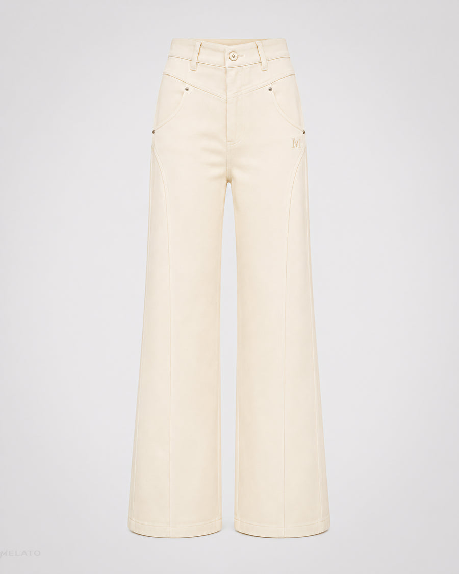 Off-White Lie Flare Jean by Melato, product view 1