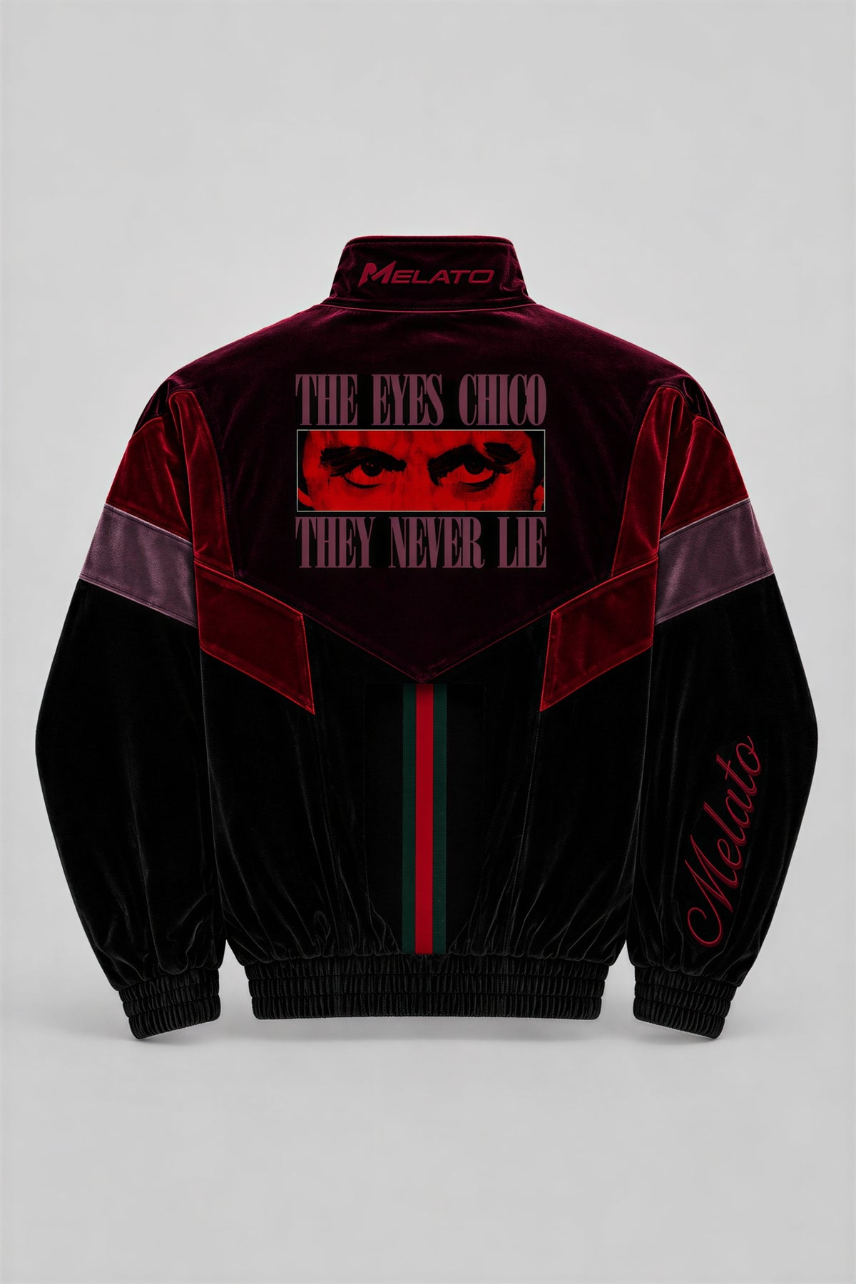 OJOS Velour Track Jacket by Melato, product view 1