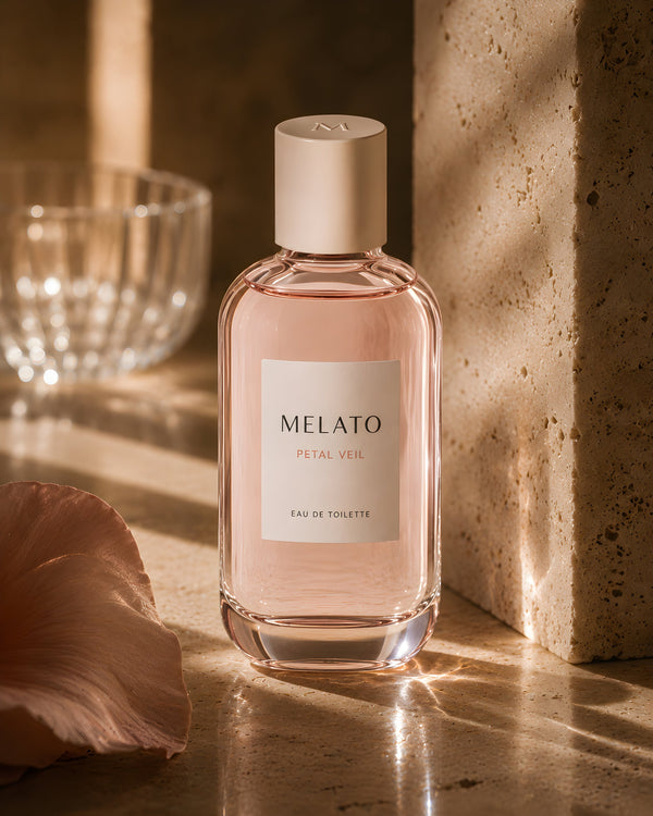 Petal Veil Eau de Toilette bottle, featured product view