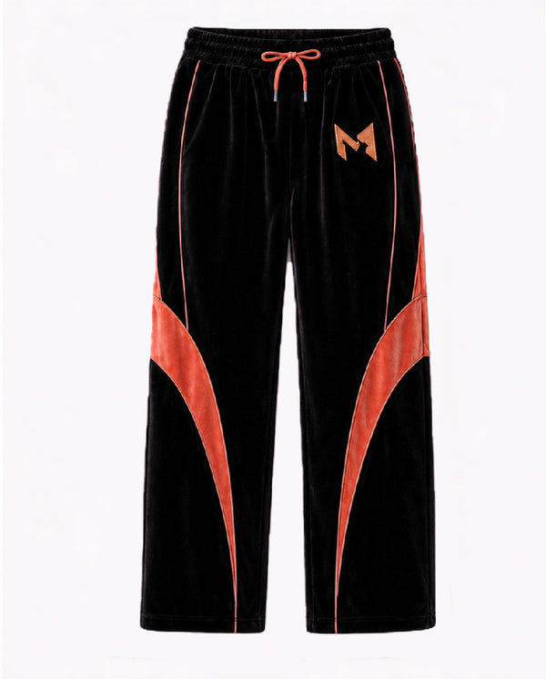 Melato Reliance Bamboo Track Pant — black salmon premium track pants