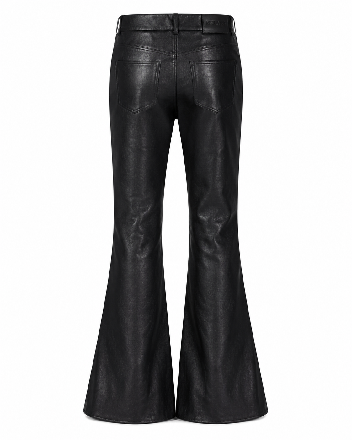 CasaNegra Leather Flare Zip Pants