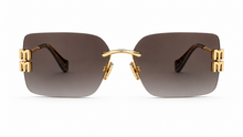 Double Standard Rimless Sunglasses