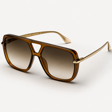 Sepia Altitude Aviator Sunglasses, front view