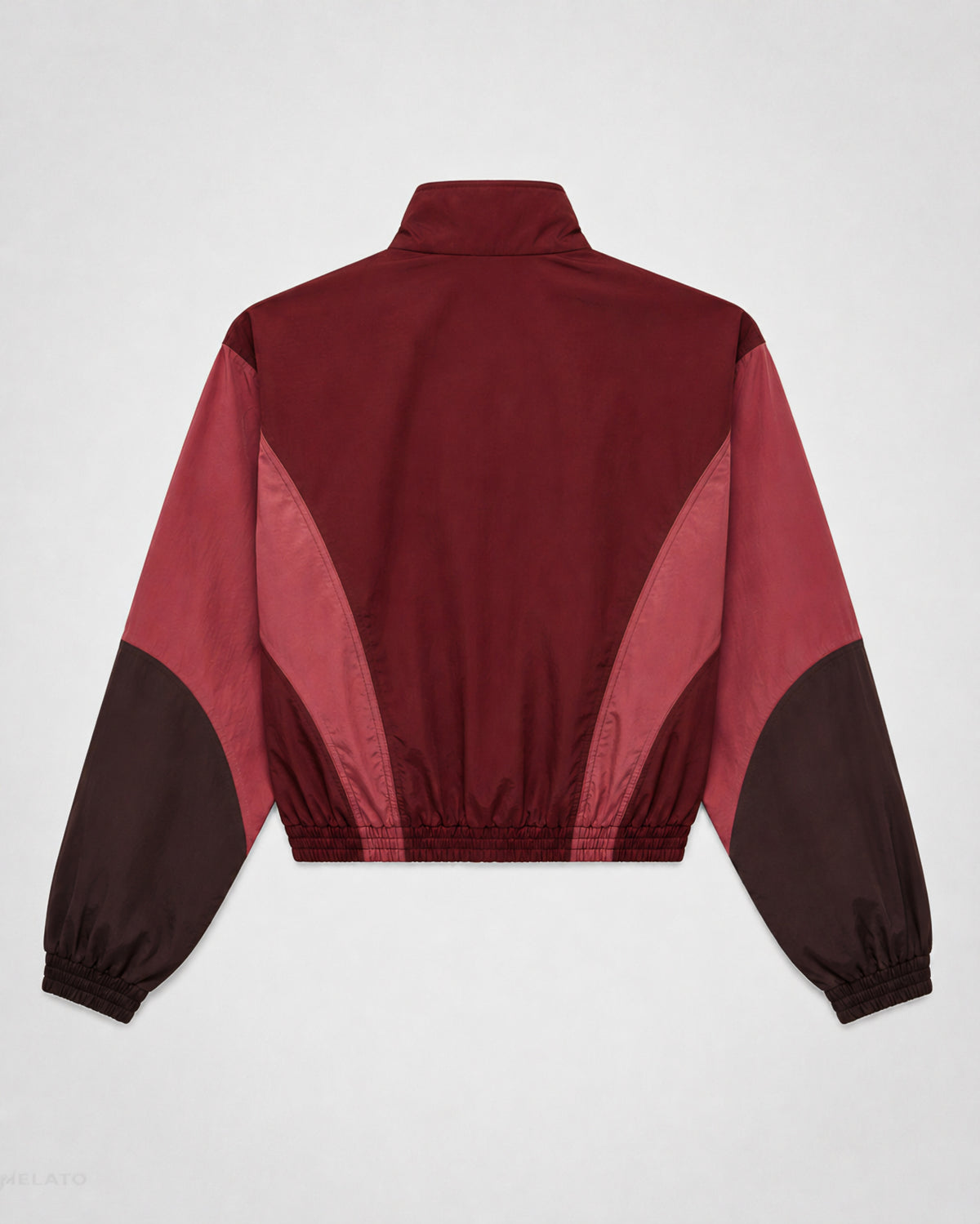 The "Wine Breaker" Marsala Panel Jacket