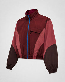 The "Wine Breaker" Marsala Panel Jacket