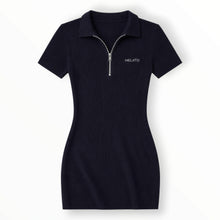 Dress Code Violation Rib Knit Mini Dress, front view