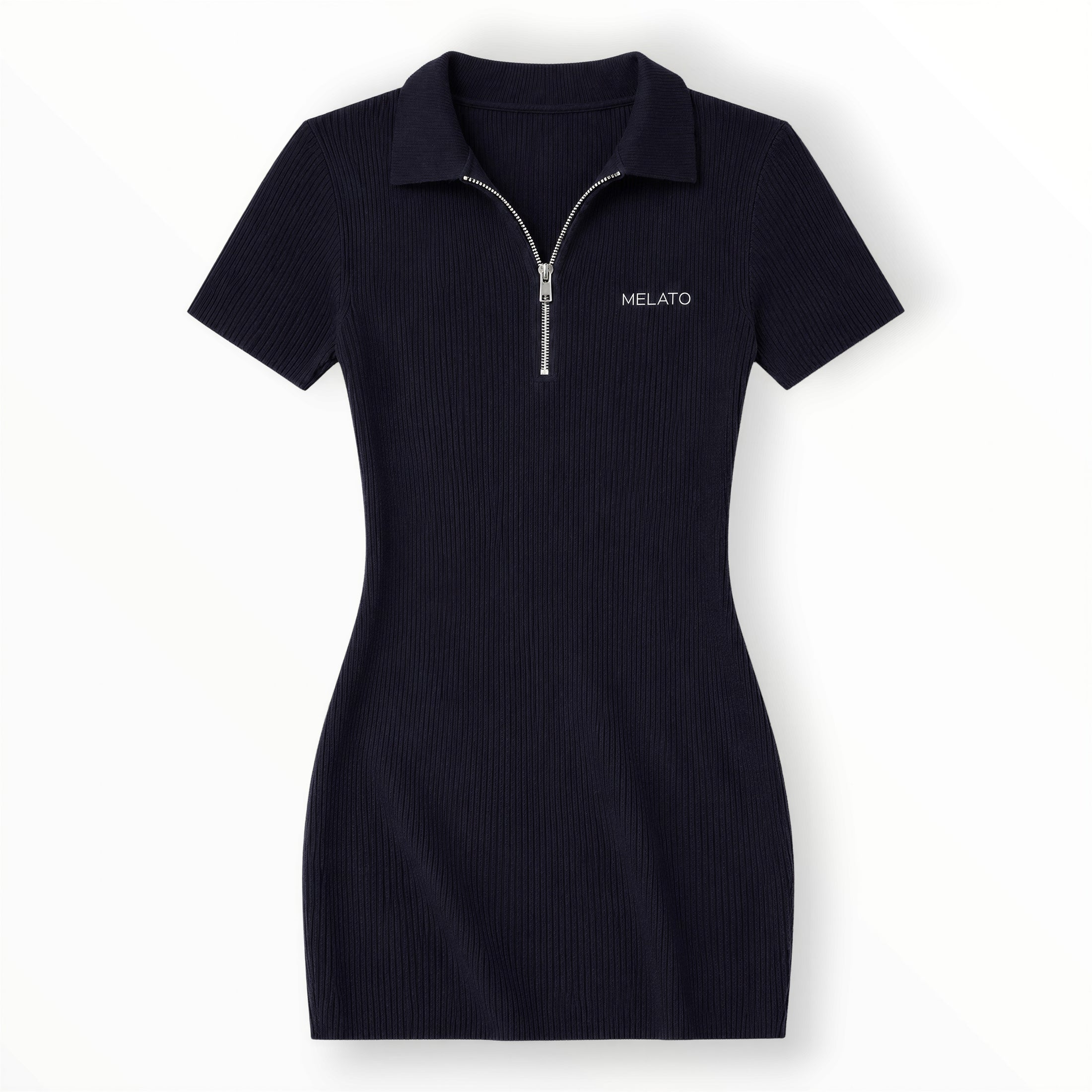 Dress Code Violation Rib Knit Mini Dress by Melato, product image