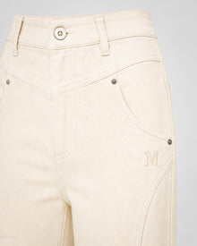 The "Off-White Lie" Wide Flare Jean