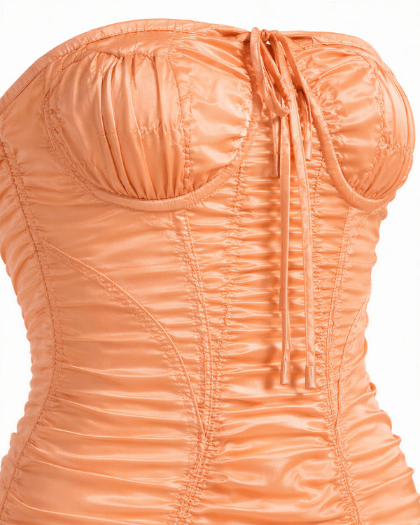 Sunset Deposition Corset Dress