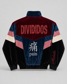 Melato Divididos Velour Track Jacket alternate view — premium streetwear track jacket