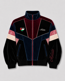 Divididos Velour Track Jacket by Melato, alternate product view