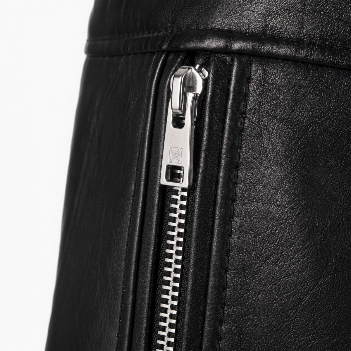 CasaNegra Leather Flare Zip Pants