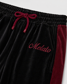 Melato Divididos Velour Track Pant alternate angle — premium streetwear pants