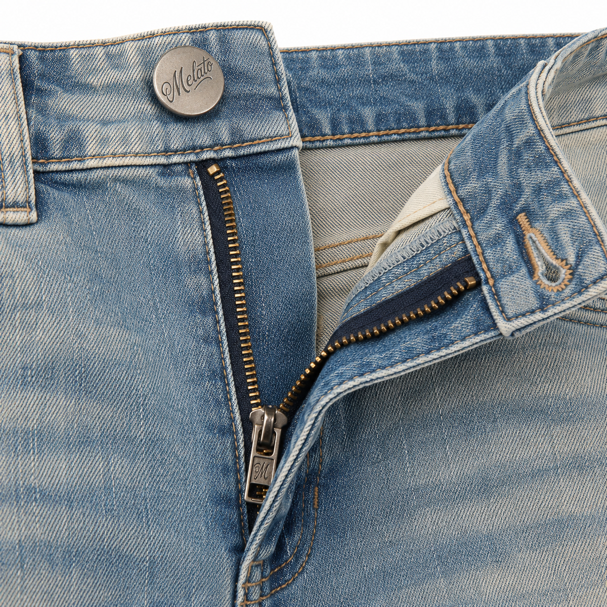 Berry Distressed Slim Jean