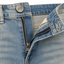 Berry Distressed Slim Jean
