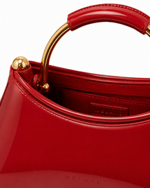 Red Handed Top Handle Bag