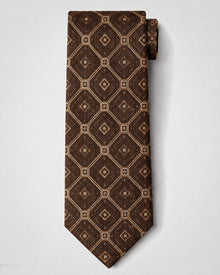The "Knotorious" Cocoa Monogram Tie