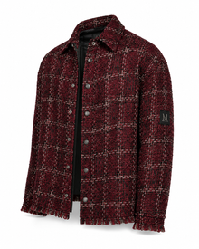 Barolo Tweed Zip Overshirt
