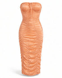Sunset Deposition Corset Dress