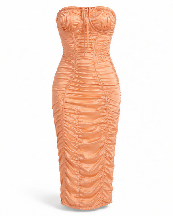 Sunset Deposition Corset Dress