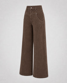 The "Dirt Rich Denim" Wide Flare Jean