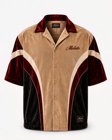 Taqburni Velour Polo Shirt