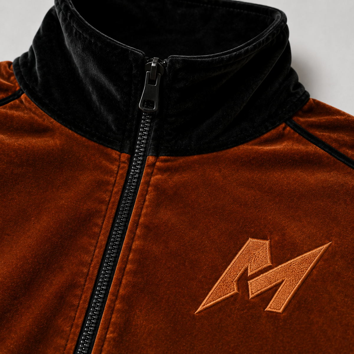 Clockout Velour Track Jacket