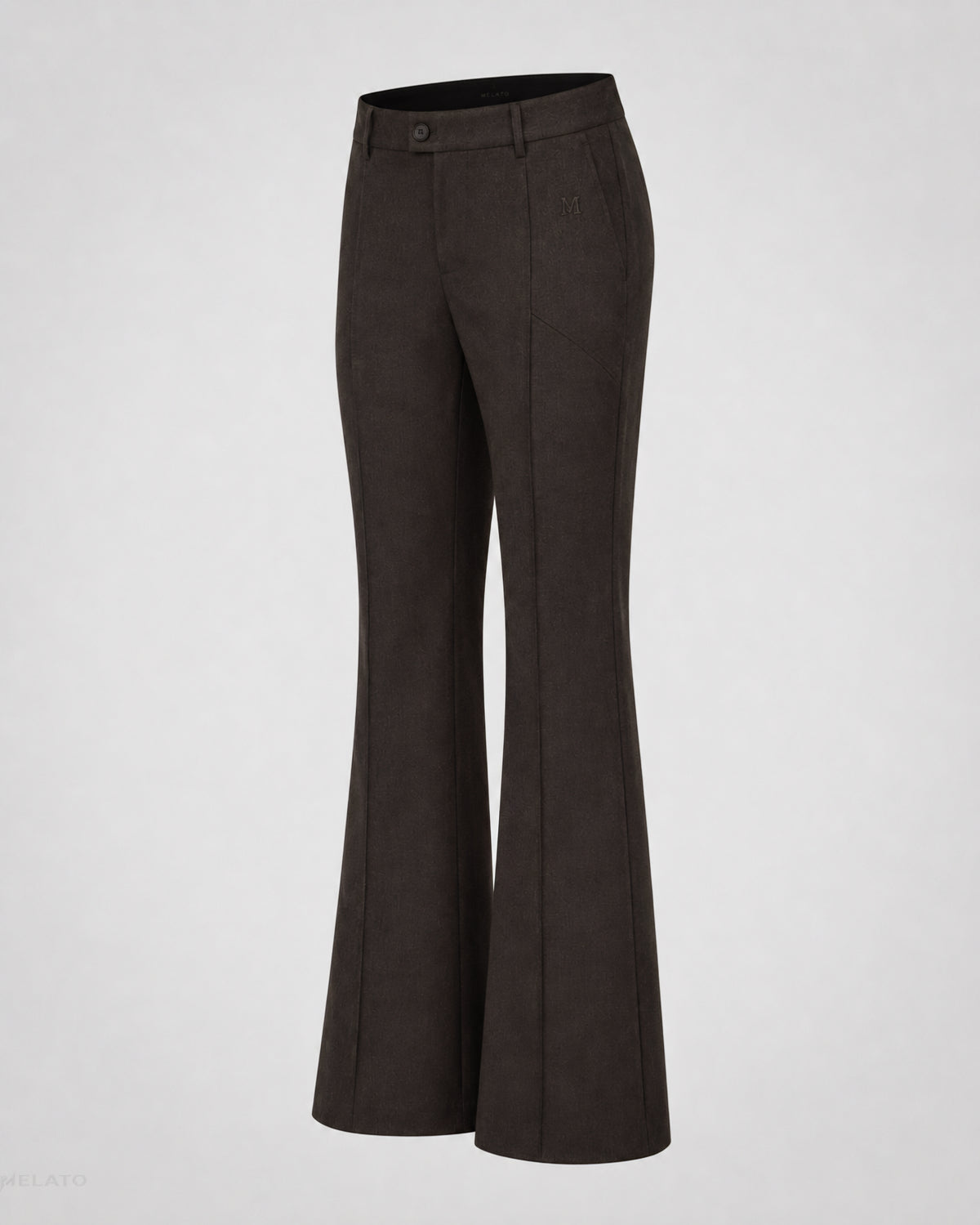 The "9 to Noir" Tailored Flare Pant