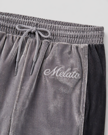 Melato Chū Velour Track Pant alternate angle — premium velour track pants
