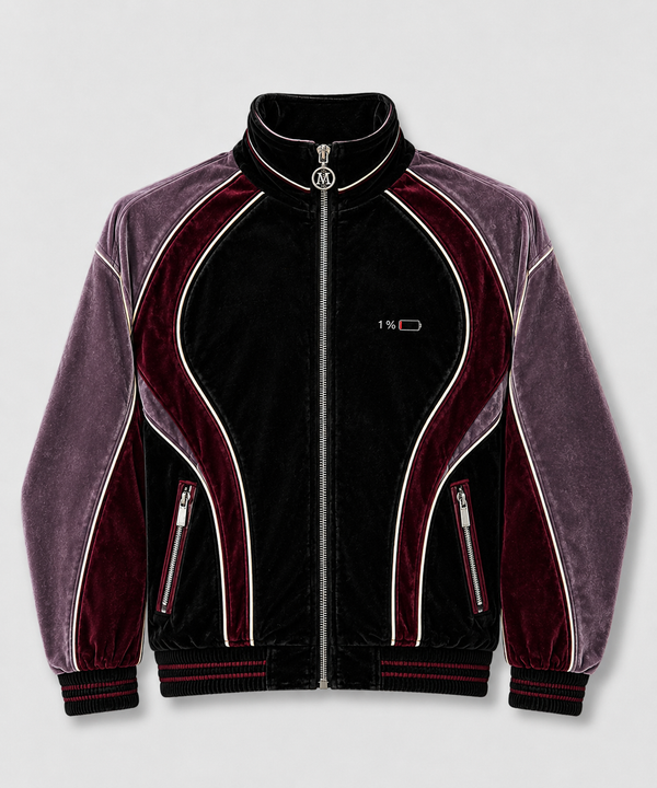 Crush Theory Velour Track Jacket
