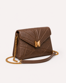 Chain Letter Shoulder Bag