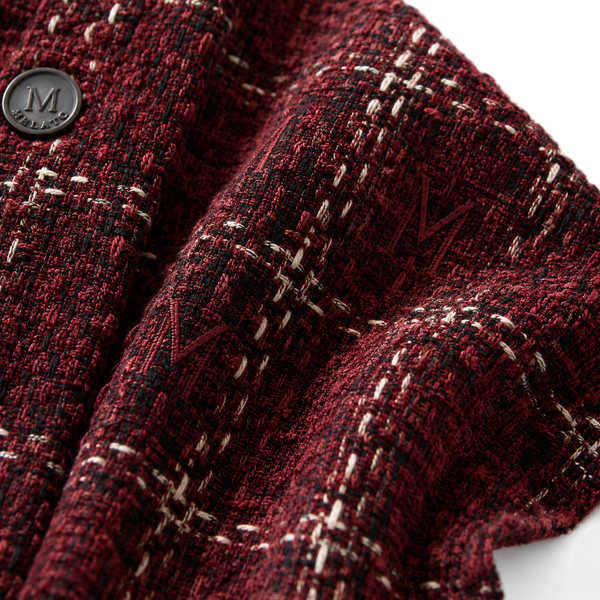 Barolo Tweed Zip Overshirt