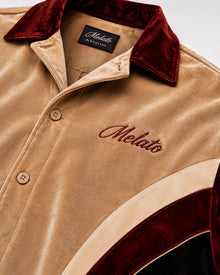 Taqburni Velour Polo Shirt