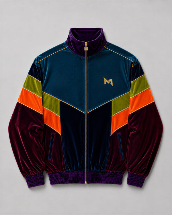Conquista Velour Track Jacket